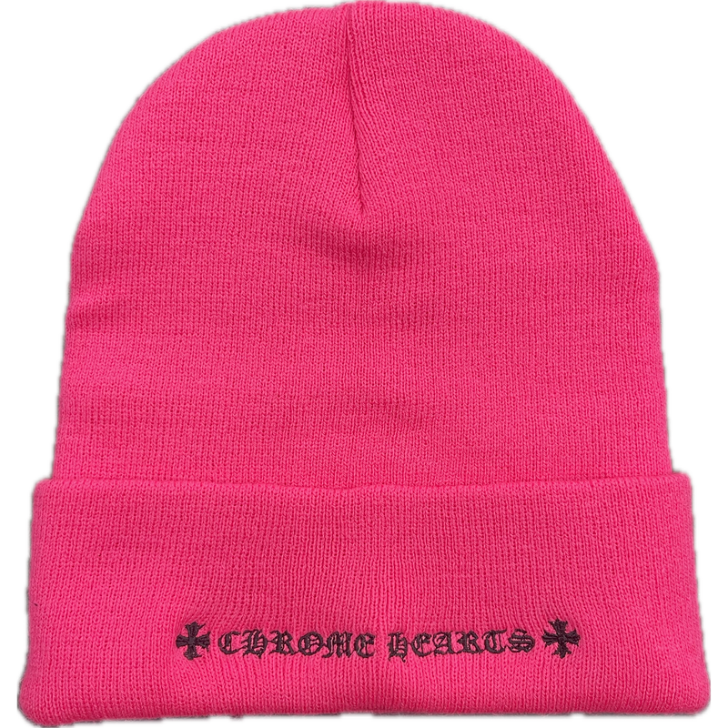 Chrome Hearts Beanie “Hot Pink”