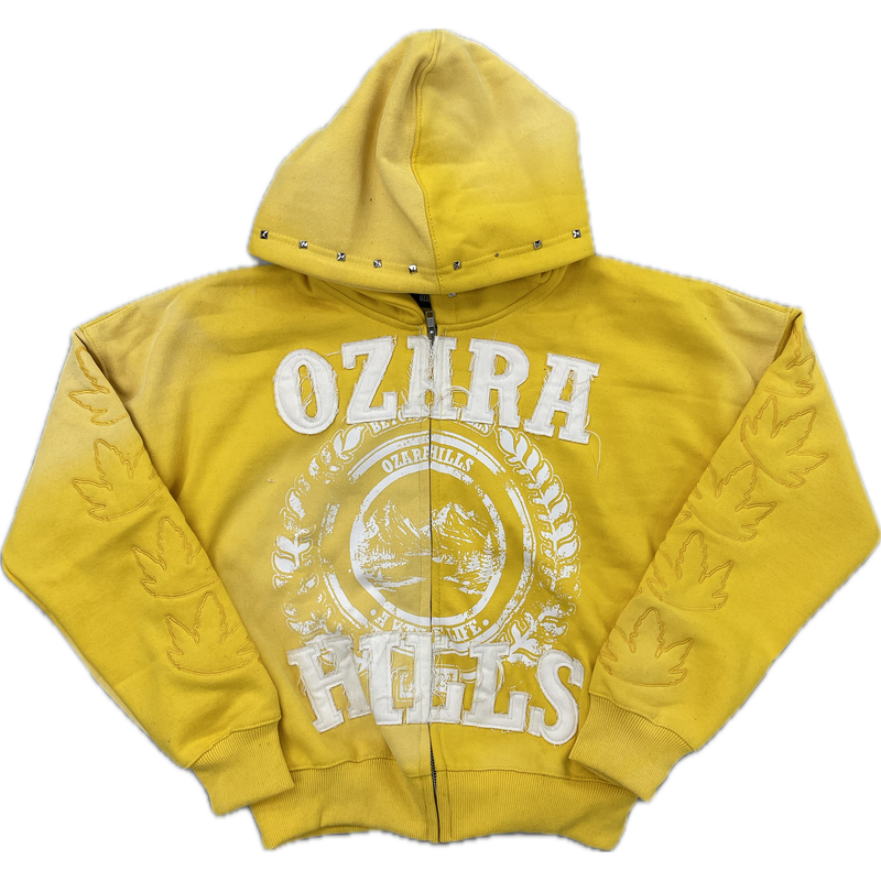 Ozara Hills Zip Hoodie “Yellow”