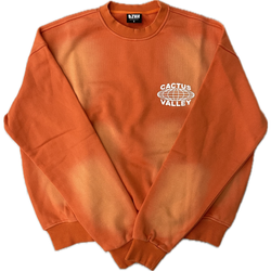 AZVA Cactus Valley Faded Crewneck “Orange”