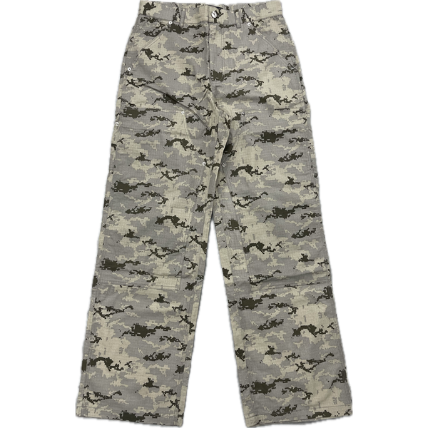 HMDD Digi Double Knee Straight Pants “Camo”