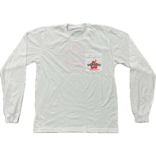 Chrome Hearts Honolulu Exclusive L/S Tee "White"