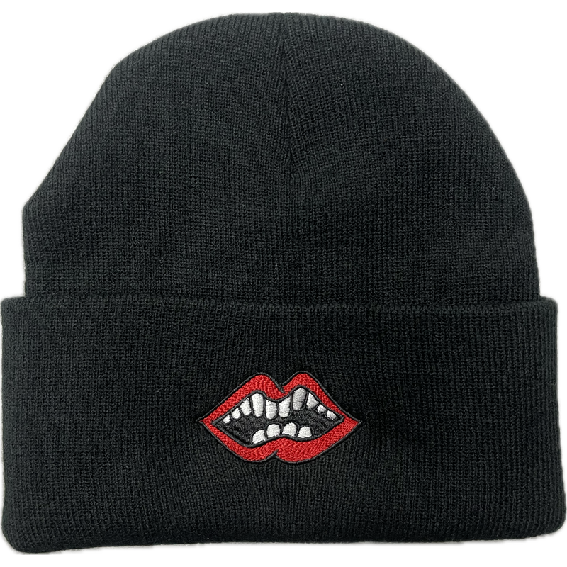 Chrome Hearts Matty Boy Embroidery Fold Over Beanie "Black"