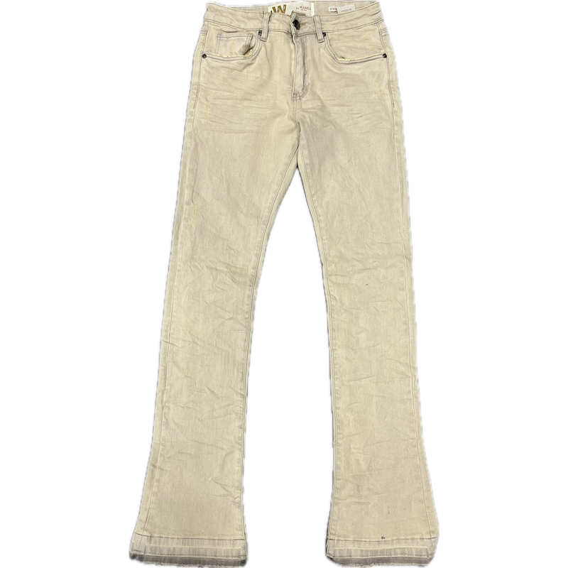 W By Waimea Stacked Pants "Grey Sand Wash"