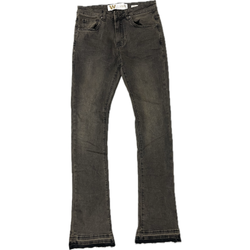 Waimea Stacked Basic Jeans “Dark Brown Wash”