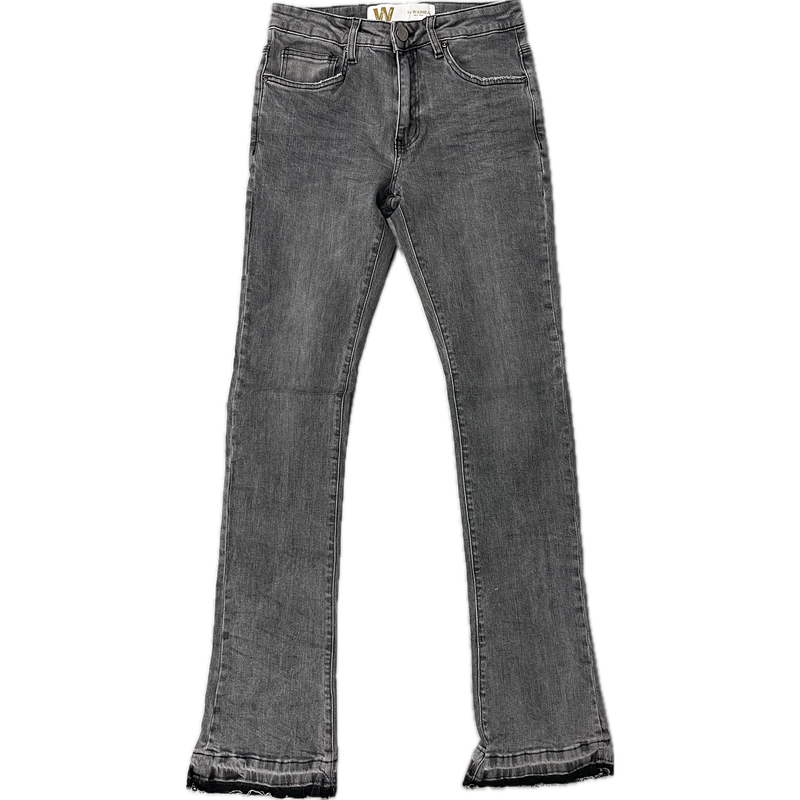 Waimea Stacked Basic Jeans “Dark Grey Wash”