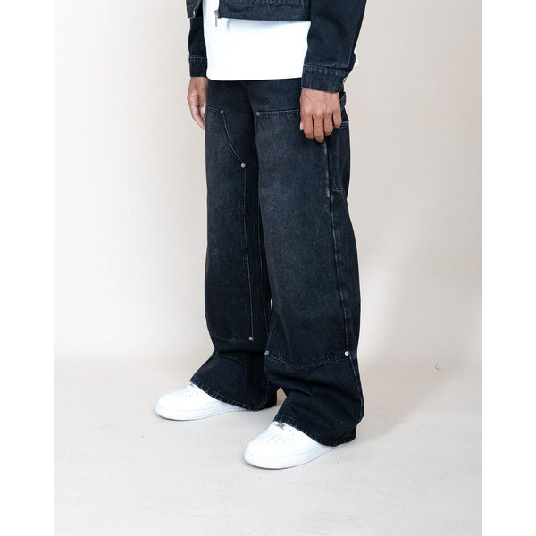 EPTM Double Knee Jeans “Black Wash”