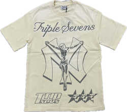 Triple Sevens NY Savior Tee “Cream”