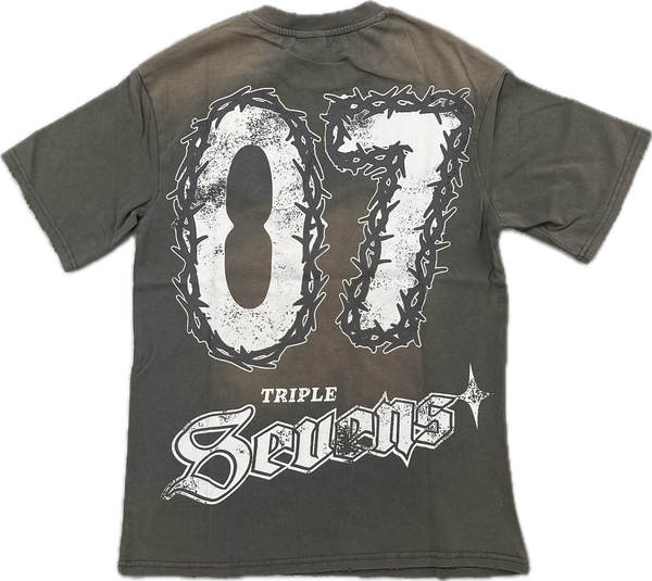 Triple Sevens NY Savior Tee “Grey”