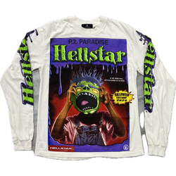 Hellstar Horror Book L/S Tee