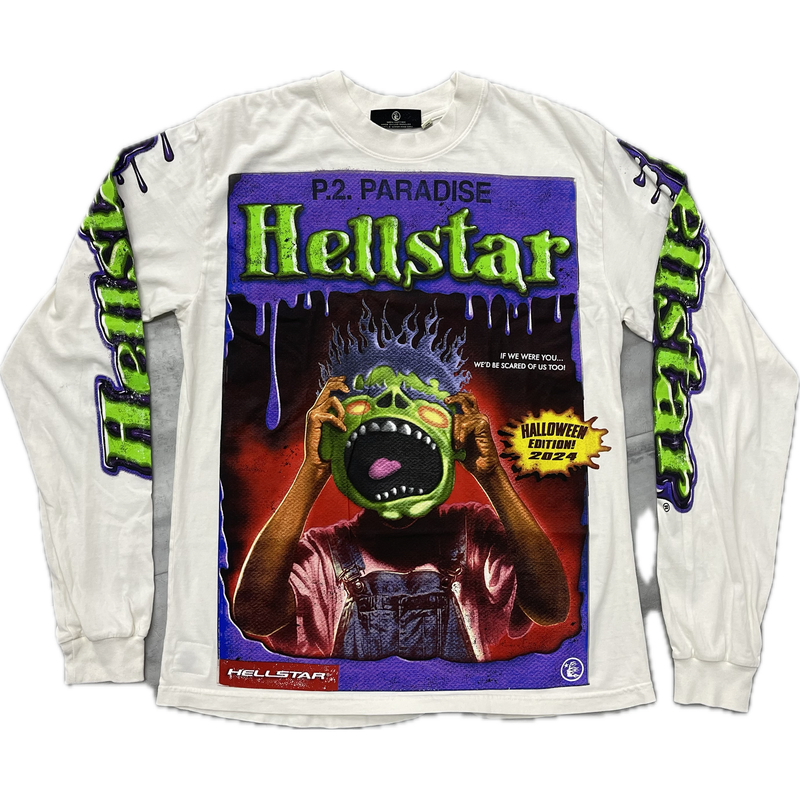 Hellstar Horror Book L/S Tee