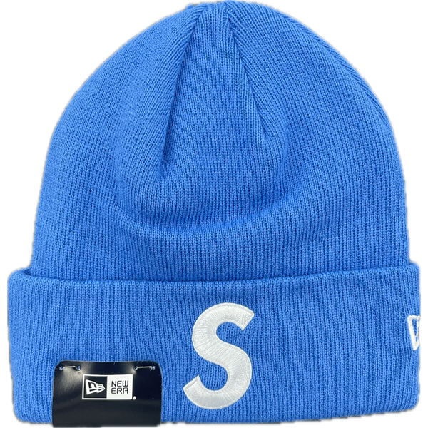 Supreme New Era S Logo Beanie “Blue”