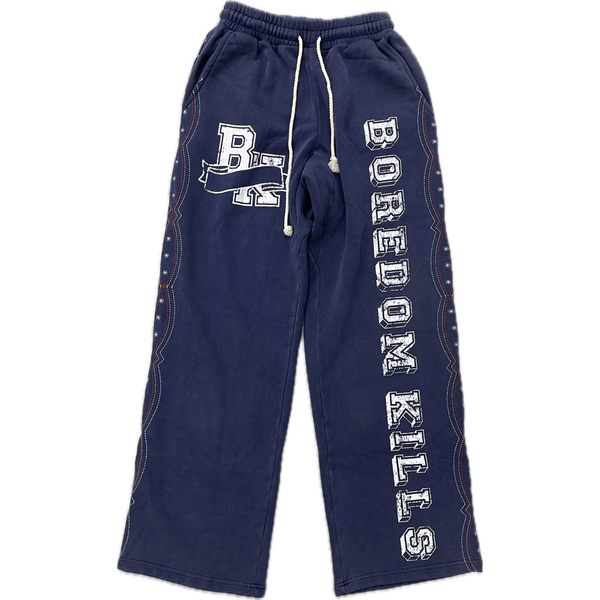 Boredom Kills University Sweatpants “Navy”