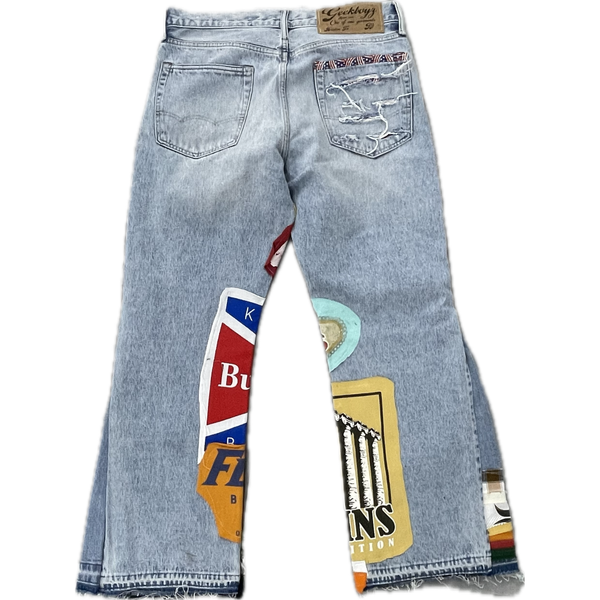 Geekboyz Patchwork Jeans