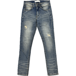 KDNK Distressed Skinny Jeans “Blue”