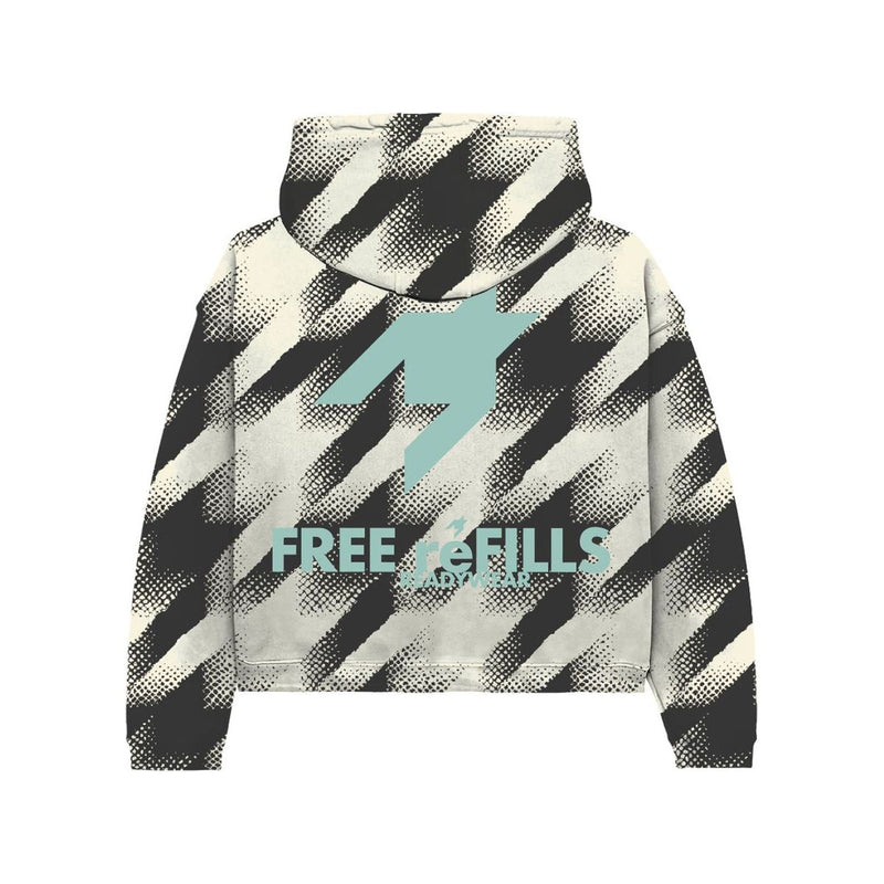 Free Refills Gradient Hoodie “Cream/Black”