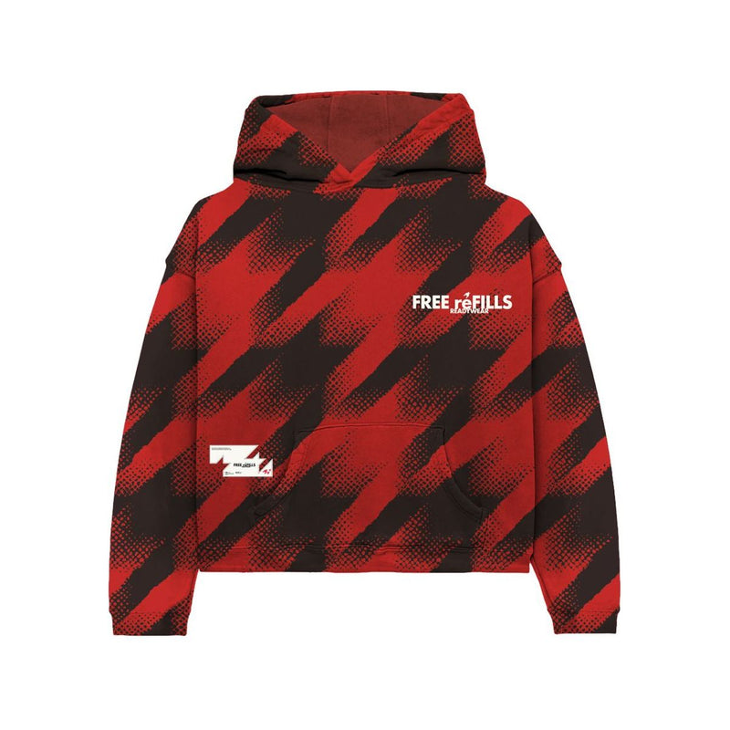 Free Refills Gradient Hoodie “Red/Black”