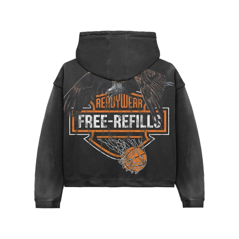 Free Refills Harley Hoodie “Black”