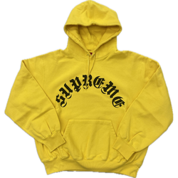 Supreme Old English Hoodie “Yellow”