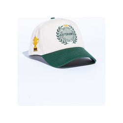 Reference Racquet Club Snapback Hat “Cream/Green”