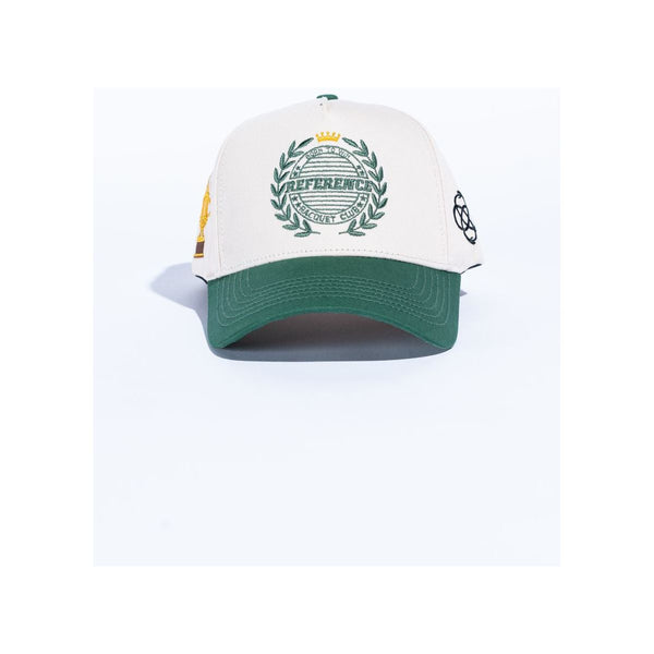 Reference Racquet Club Snapback Hat “Cream/Green”