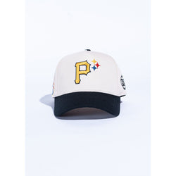 Reference Pirates Snapback Hat “Cream/Black”