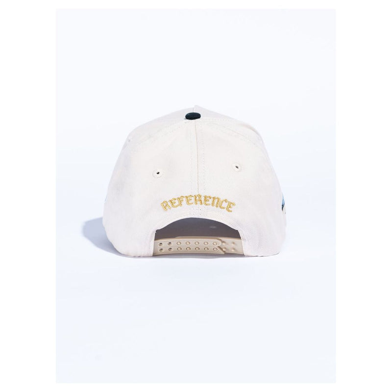 Reference Bull Sox Snapback Hat “Cream/Red”