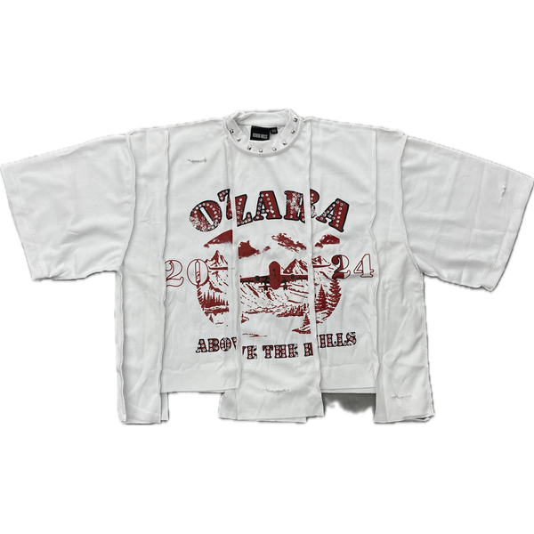 Ozara Hills Above The Hills Tee “White”