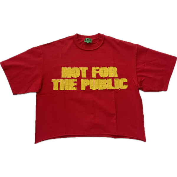 Hollywood Hideout No Public Tee "Red"