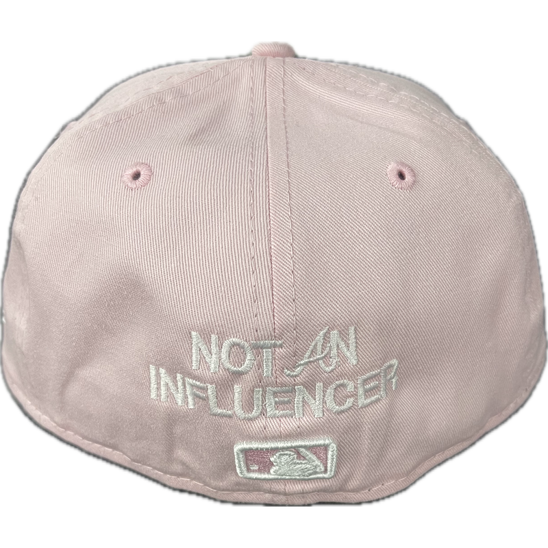 Not An Influencer Atlanta Fitted Hat “Pink”