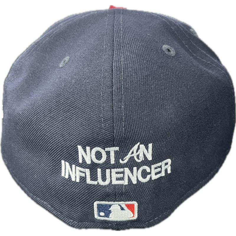 Not An Influencer Atlanta Fitted Hat “Navy”