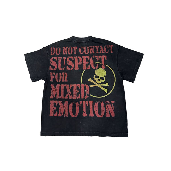 Mixed Emotion Suspect Tee “Black”