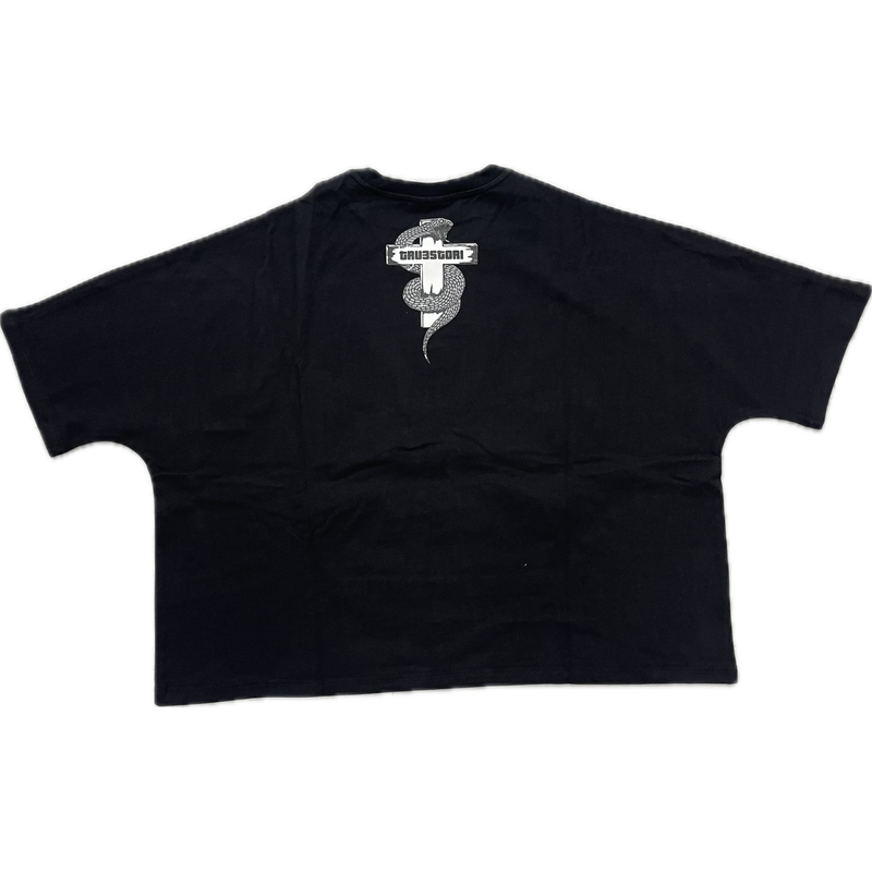 Tru3stori Humbled Under God Cropped Tee “Black”