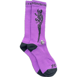 Chrome Hearts x FOTI Socks "Purple”