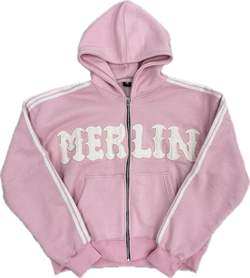 Merlins Father Hoodie "Pink"