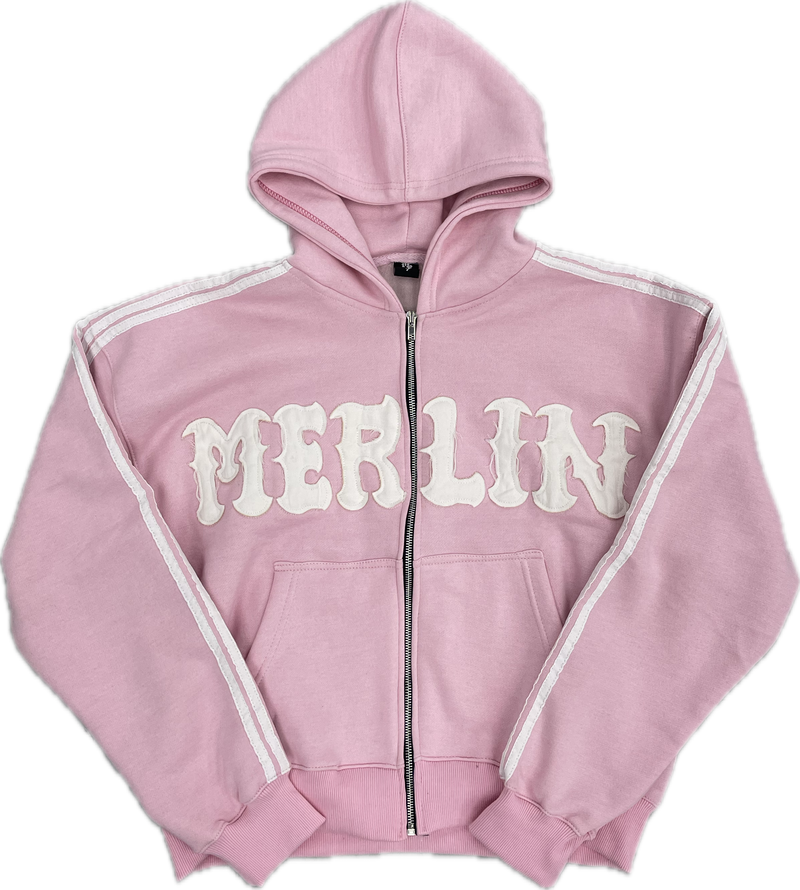 Merlins Father Hoodie "Pink"