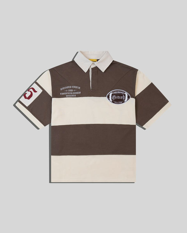 GFTD LA Winners Polo Tee “Bone/Brown”