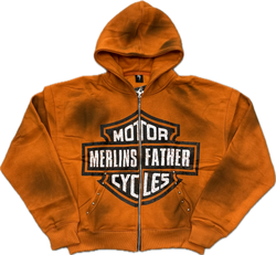 Merlins Father Hoodie "Orange"