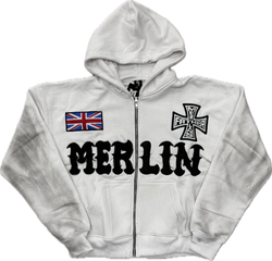 Merlins Father Hoodie "White"