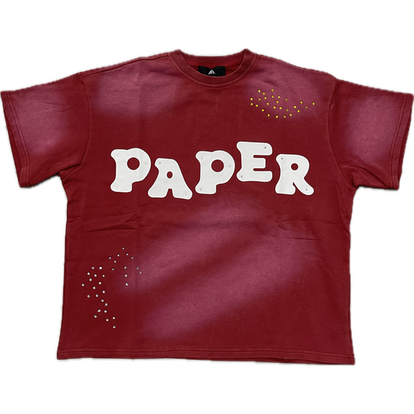 Paper Money Tee "Red"