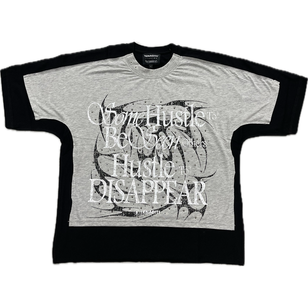 Tenaciti Hustle Tee  "Black"