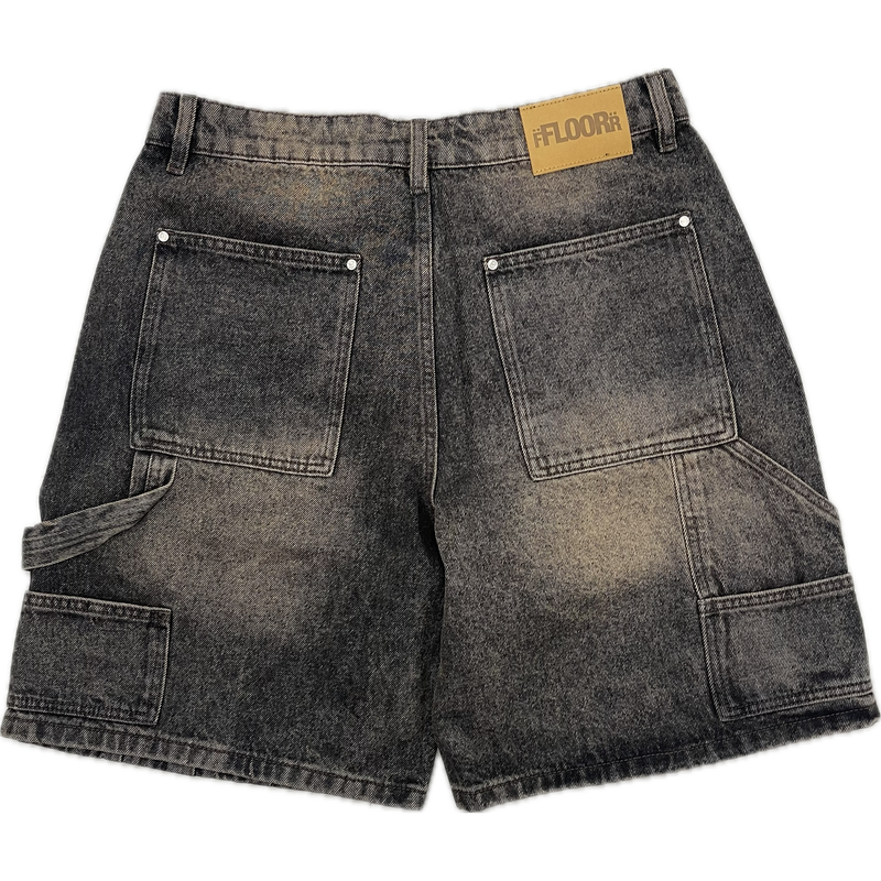 Floor914 Uniform Denim Shorts "Brown"