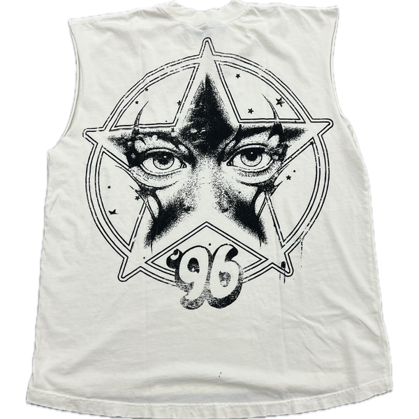 Hellstar Rush Sleeveless Tee “White”