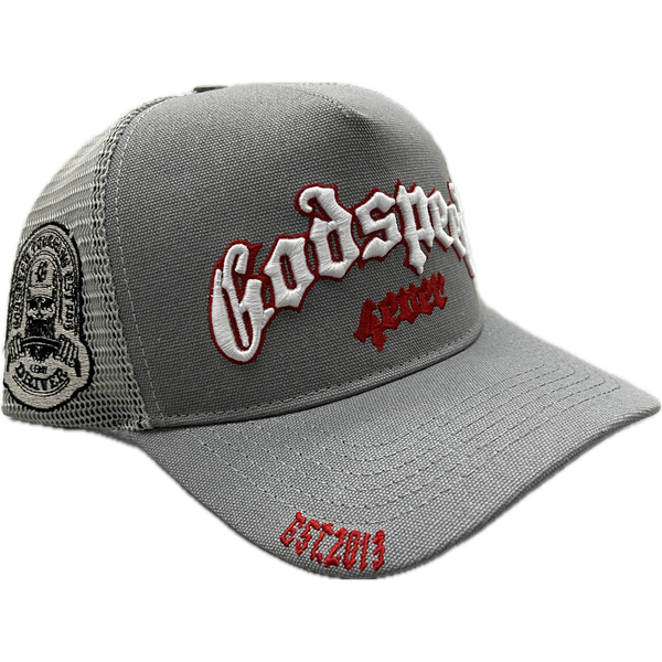 Godspeed Forever Trucker Hat "Grey"