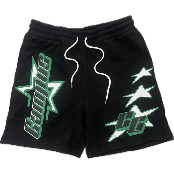 Campus Goods All Star Shorts “Black/Green”