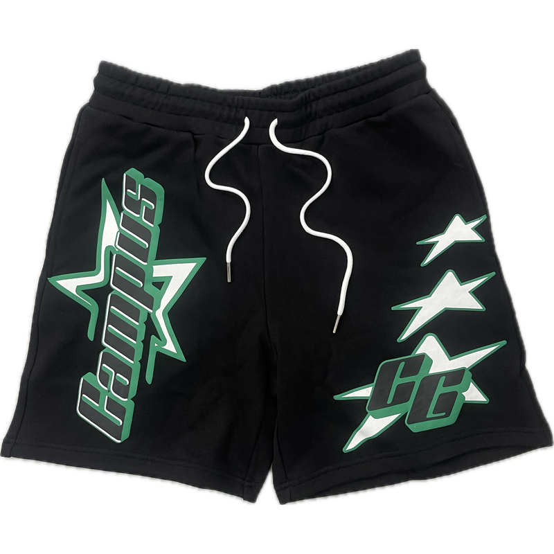 Campus Goods All Star Shorts “Black/Green”