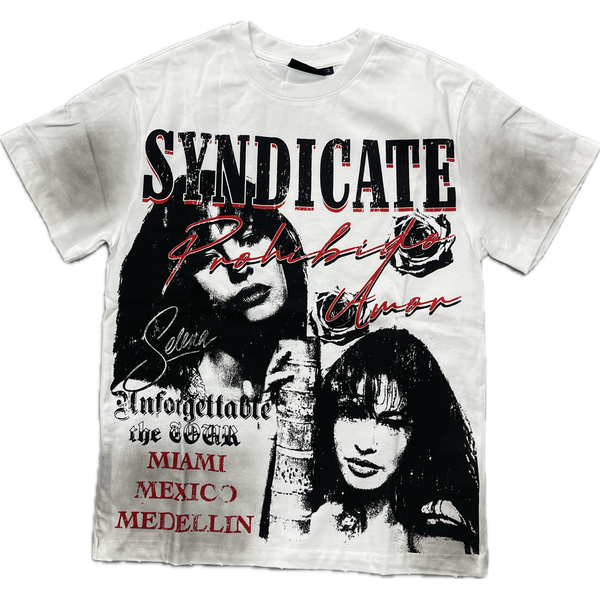 Syndicate Selena Tee "Washed White"
