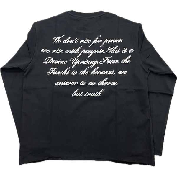 Trnchs Divine Uprising L/S Tee "Black"