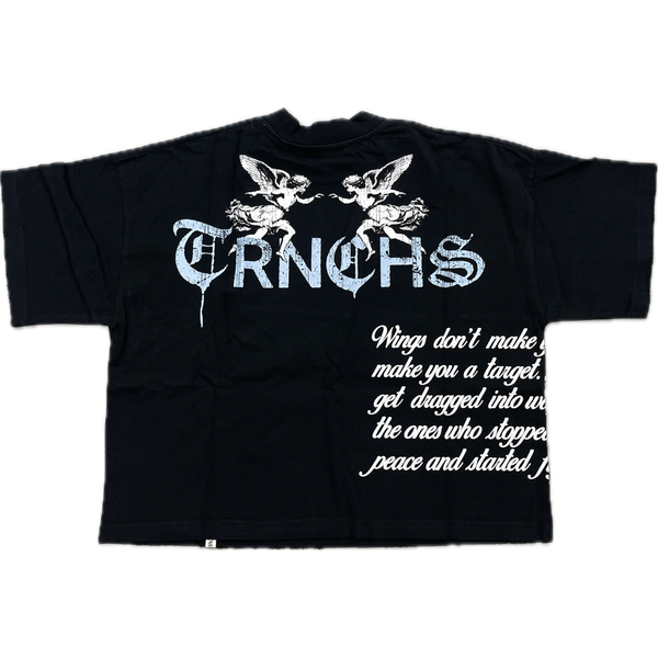 Trnchs Heaven Has No Saints Tee "Black"