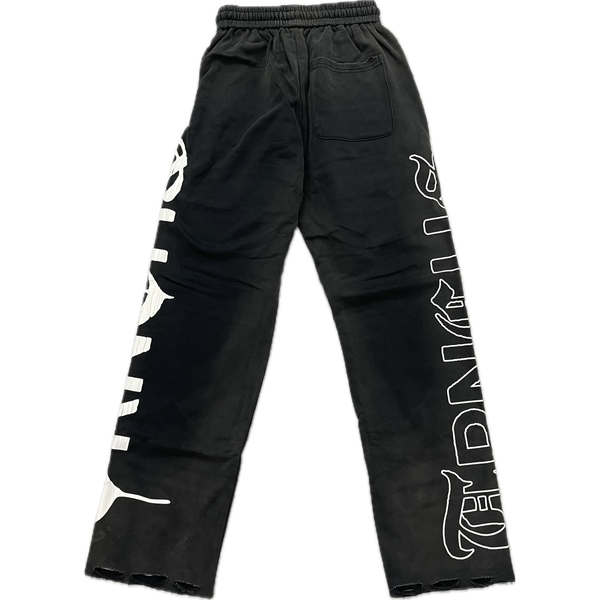 Trnchs Crimson Script Sweatpants "Black"