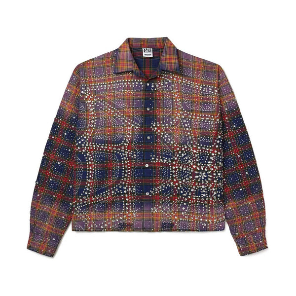 Vale Forever Purple Fever Flannel "Red/Purple"